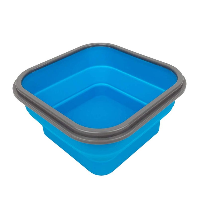 CARTINTS Large 1200ml Collapsible Bowls with Lids Silicone Camping Bowls, with Airtight Lids, Microwave and Freezer Safe, Set of 3 - Image 5